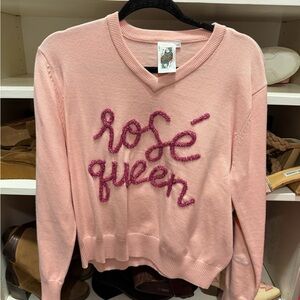 Rosé Queen Pink Sweater